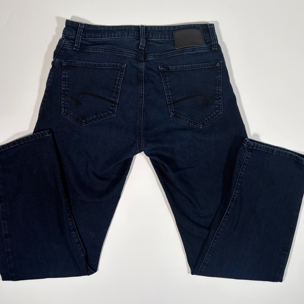 Mavi Zach Straight Leg Jeans Mens 30x30 Dark Wash Indigo Minimalist Old Money - Picture 3 of 6